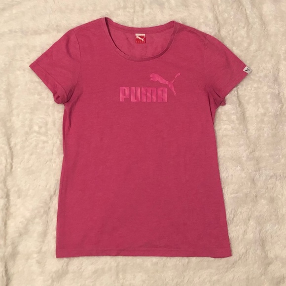 Pink Puma athletic t-shirt - Picture 1 of 3
